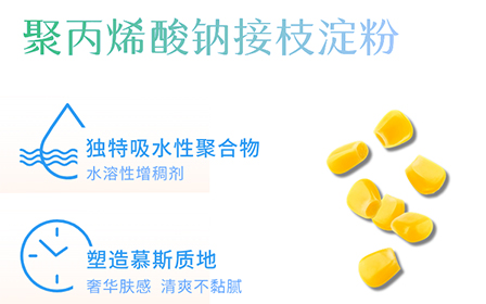 聚丙烯酸鈉接枝淀粉—獨(dú)特增稠劑，營(yíng)造多元···